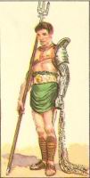 Rome, Gladiateur, Mirmillon (source La Documentation par l'image 1952)
